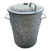 Bassine heure en zinc 1950