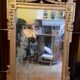 Louis XVI style gilded mirror