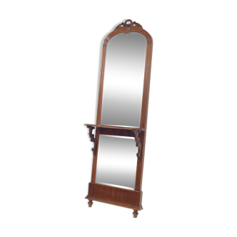 Art Nouveau Standing Mirror , beginning of XX century