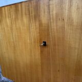 Vintage furniture werhfritz – light wood & black metal legs