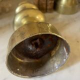 Pair of brass bookends