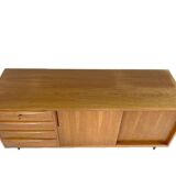 Vintage walnut sideboard by franz ehrlich for veb deutsche werkstätten hellerau