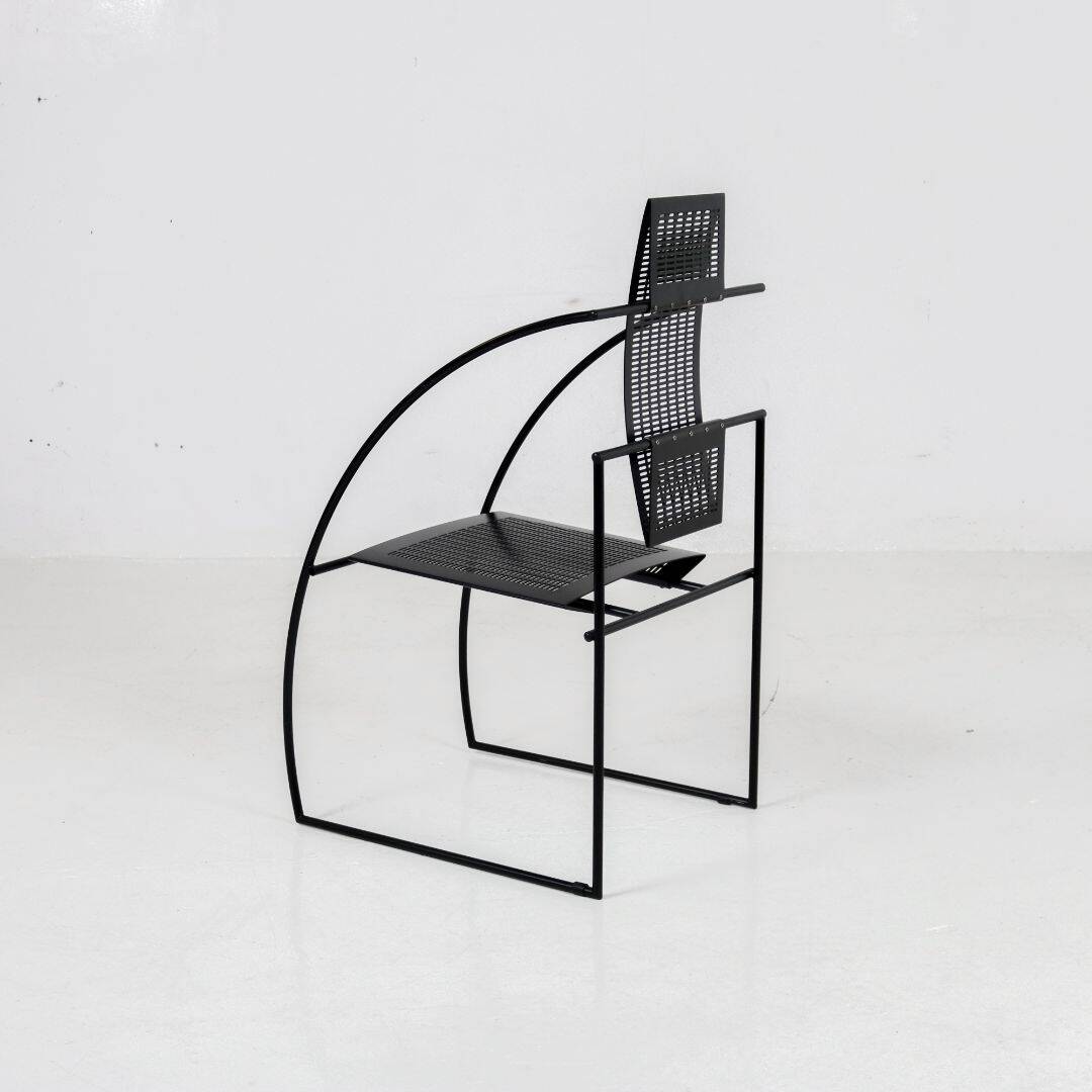 Postmodern Quinta chair by Mario botta for Alias Italy