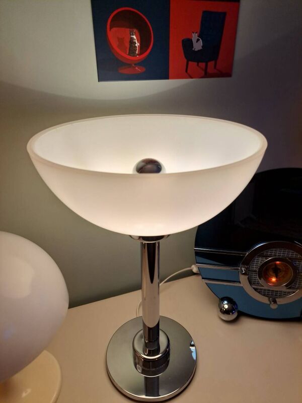 Grande Lampe New York Habitat vintage 80's