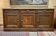 Large 19th century sideboard in fir and chestnut