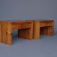 Bedside cabinets nightstands by Ate van Apeldoorn for Houtwerk Hattem