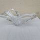 Vintage vannes art crystal fruit bowl