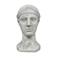 Plaster head Athena Helmet, Eginète Art, Fifth century BC - Louvre Museum