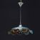 Glass ceiling light, Italy, 1970s