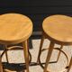 4 Baumann stools, light beech, 790mm