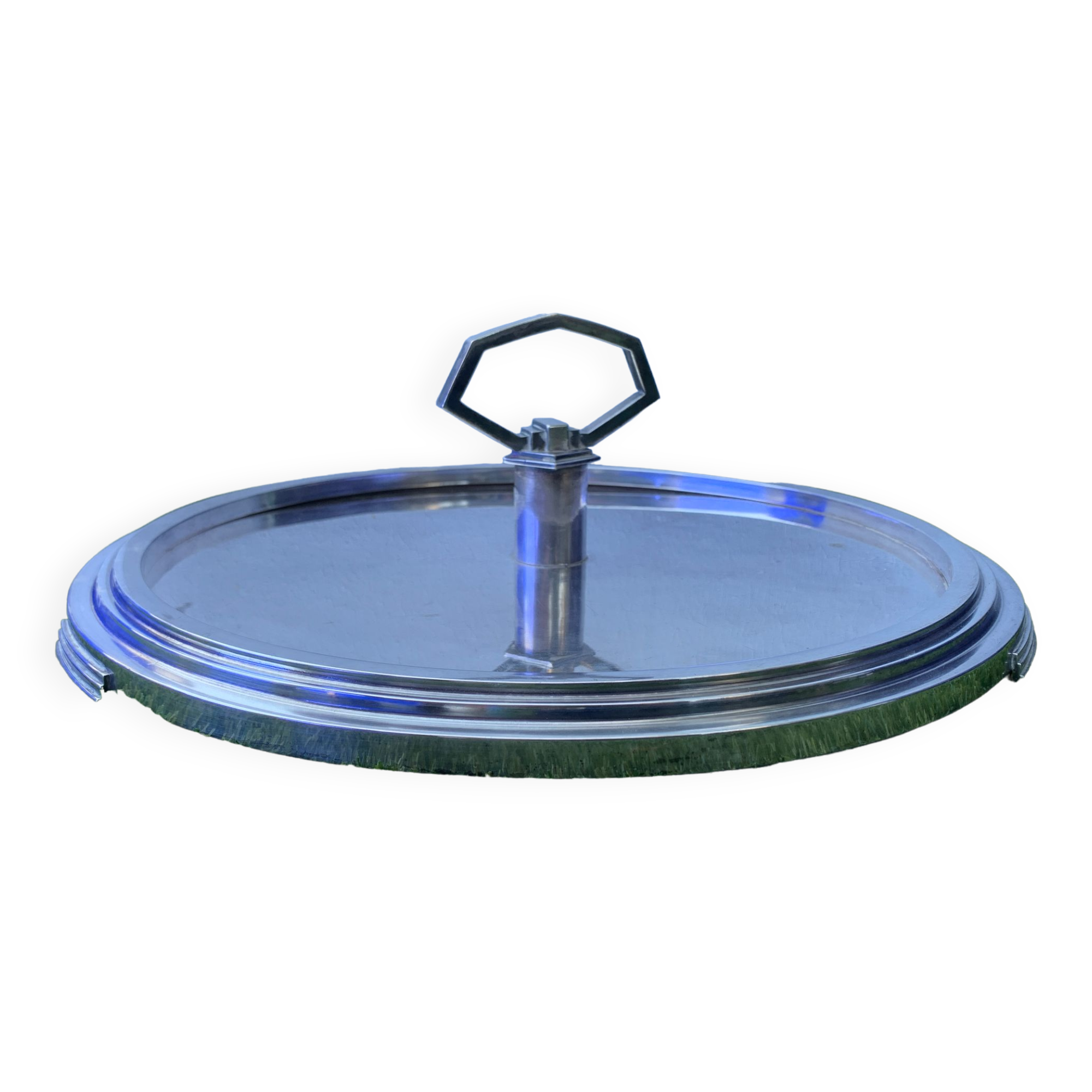 Christofle presentation tray in metal