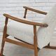1970s, Scandinavian design, high-backed rocking chair, reupholstered.