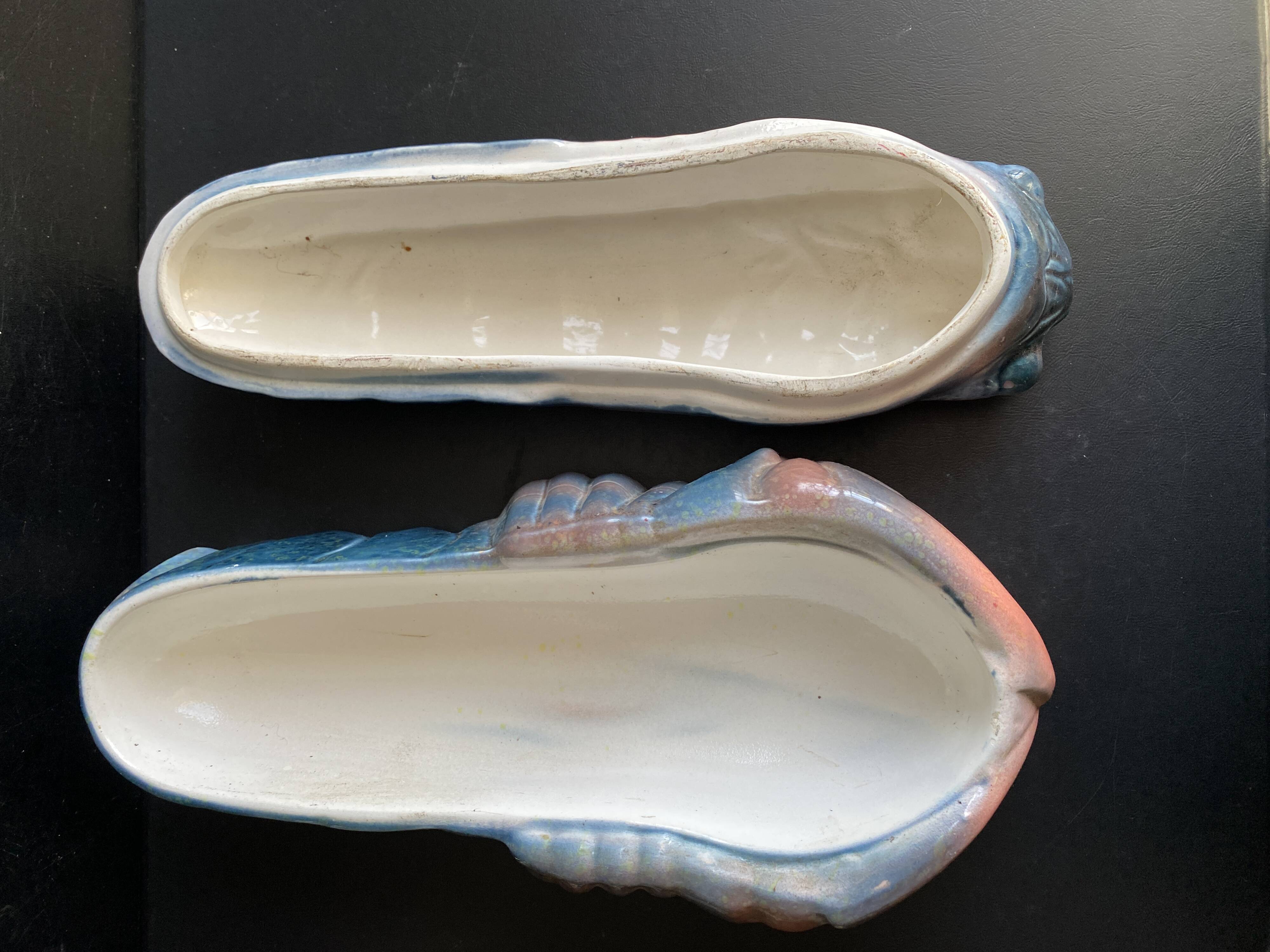 Lobster Terrine Vintage Ceramic - Michel Caugant
