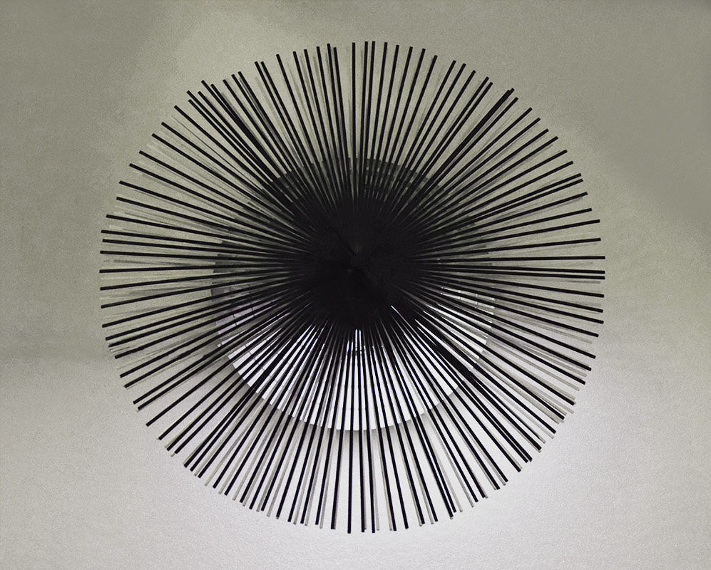 Lumina 'Helios' wall lamps design Roberto Blumer, 1980s