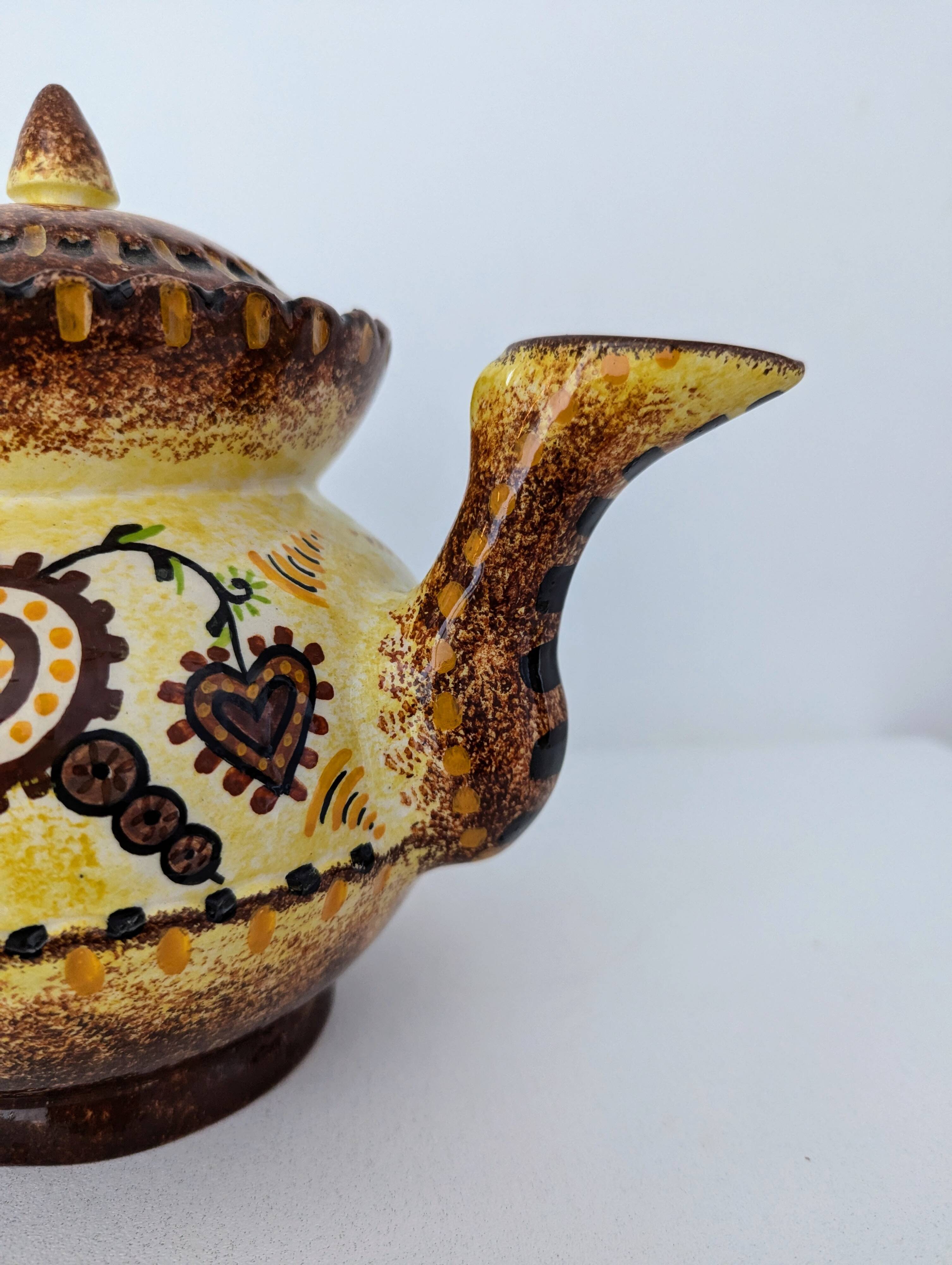 Coffee pot, teapot signed Paul Fouillen