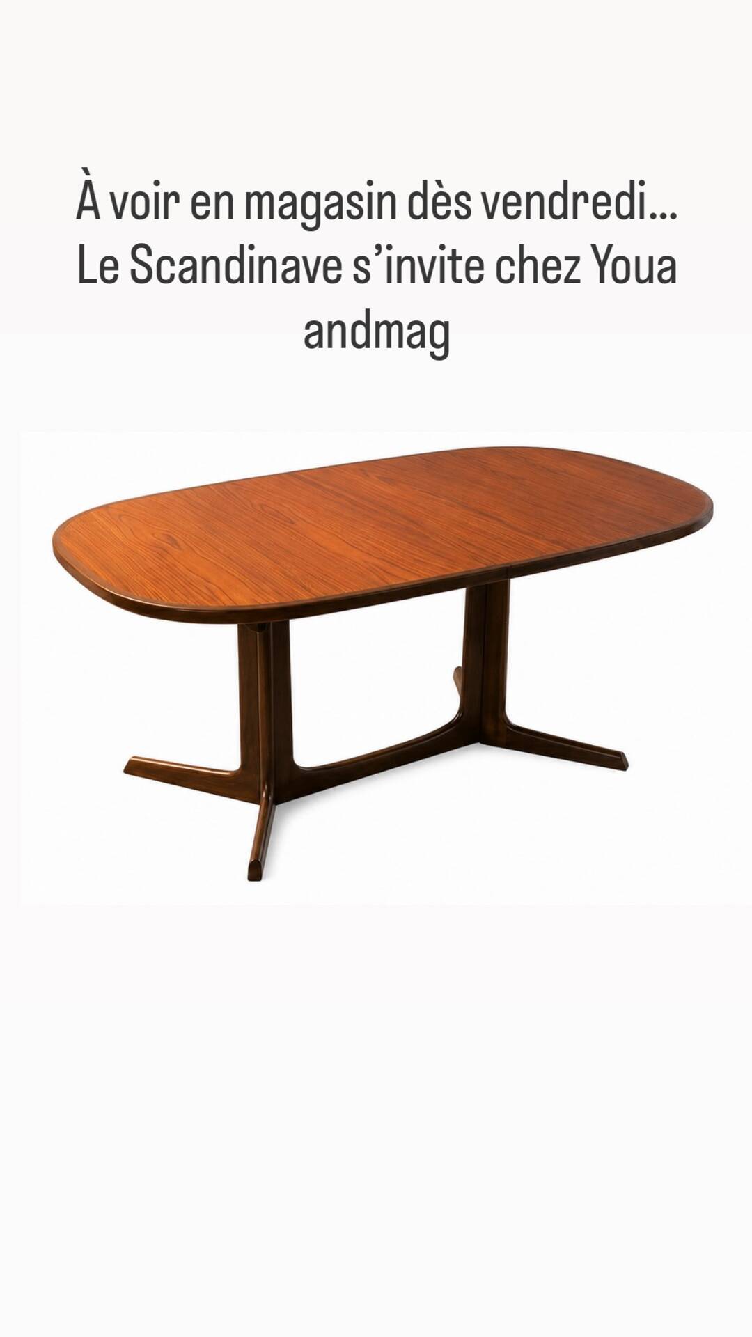 Scandinavian dining table