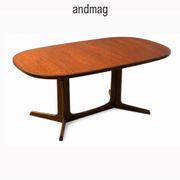 Table à manger extensible scandinave