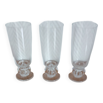 Lalique champagne flutes majorca model
