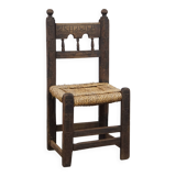 Antique Chair with Rope Seat