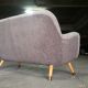 Sofa 2 places Egg 50s 60s