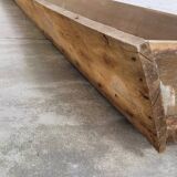 Old wooden trough Oak trough planter