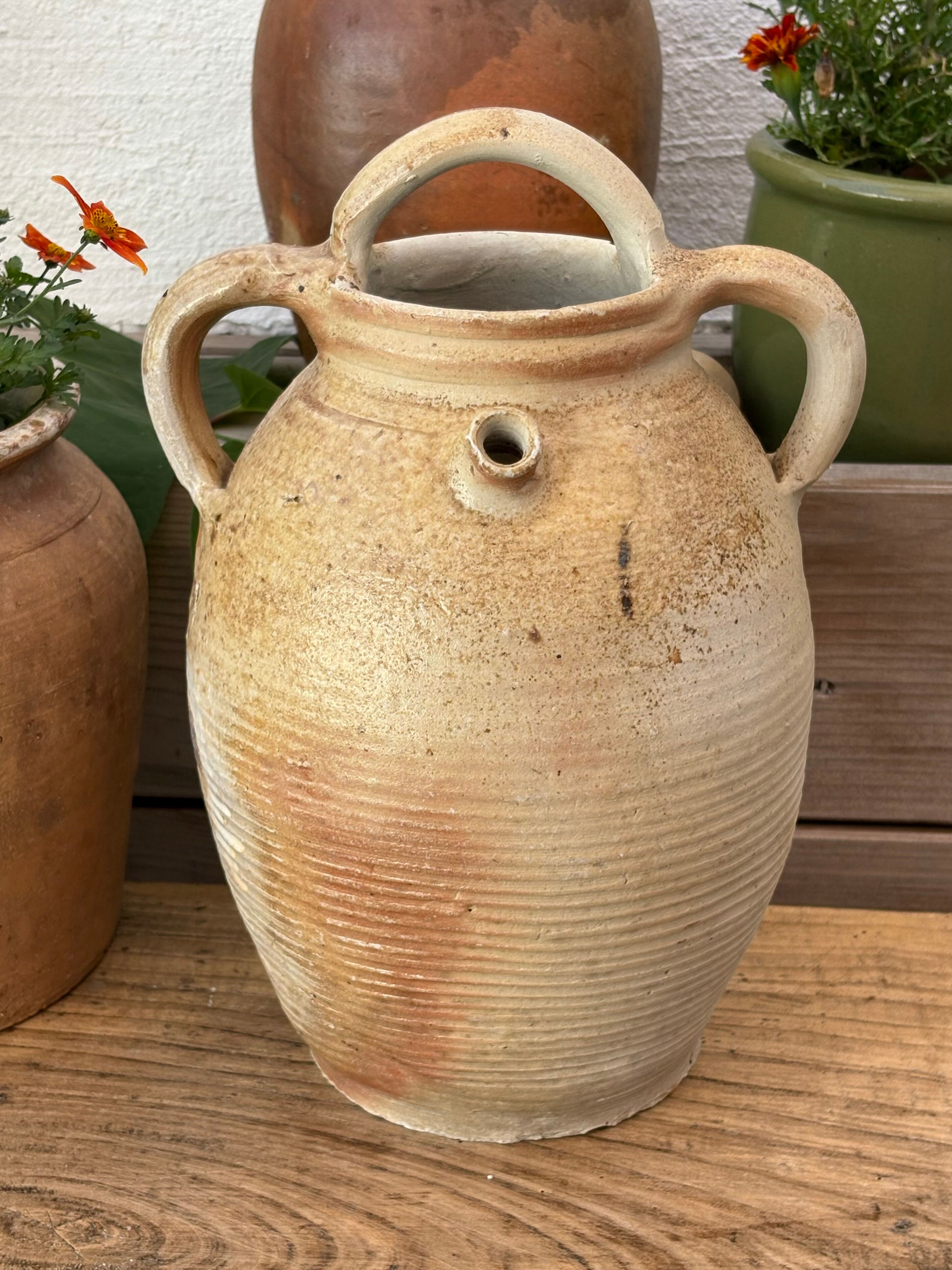 Ancient terracotta jar