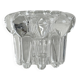 Glass candlestick