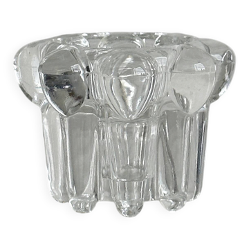 Glass candlestick