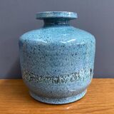 Blue vase by Lawel West Germany