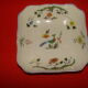square plate in earthenware from "Gien" from the 1970s