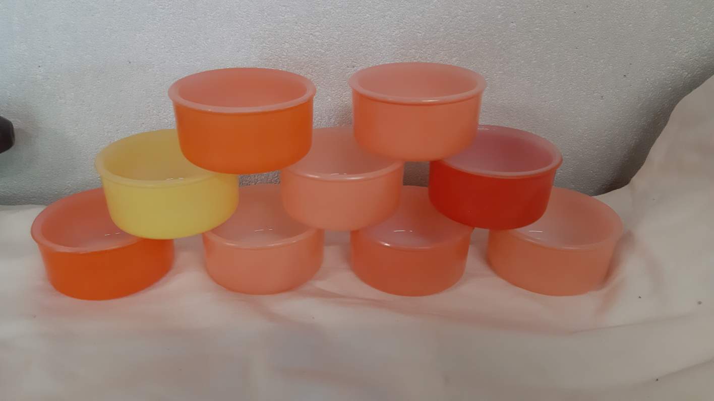 Arcopal vintage the flan Lyonnais lot of 9