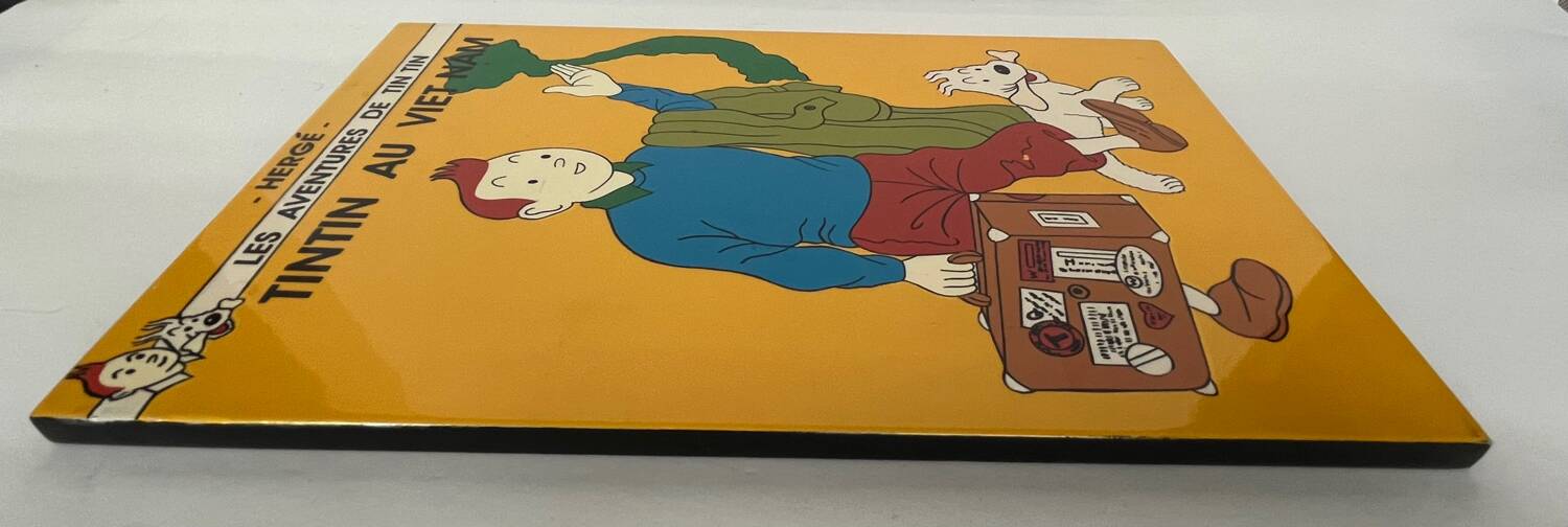 Tintin album advertising panel