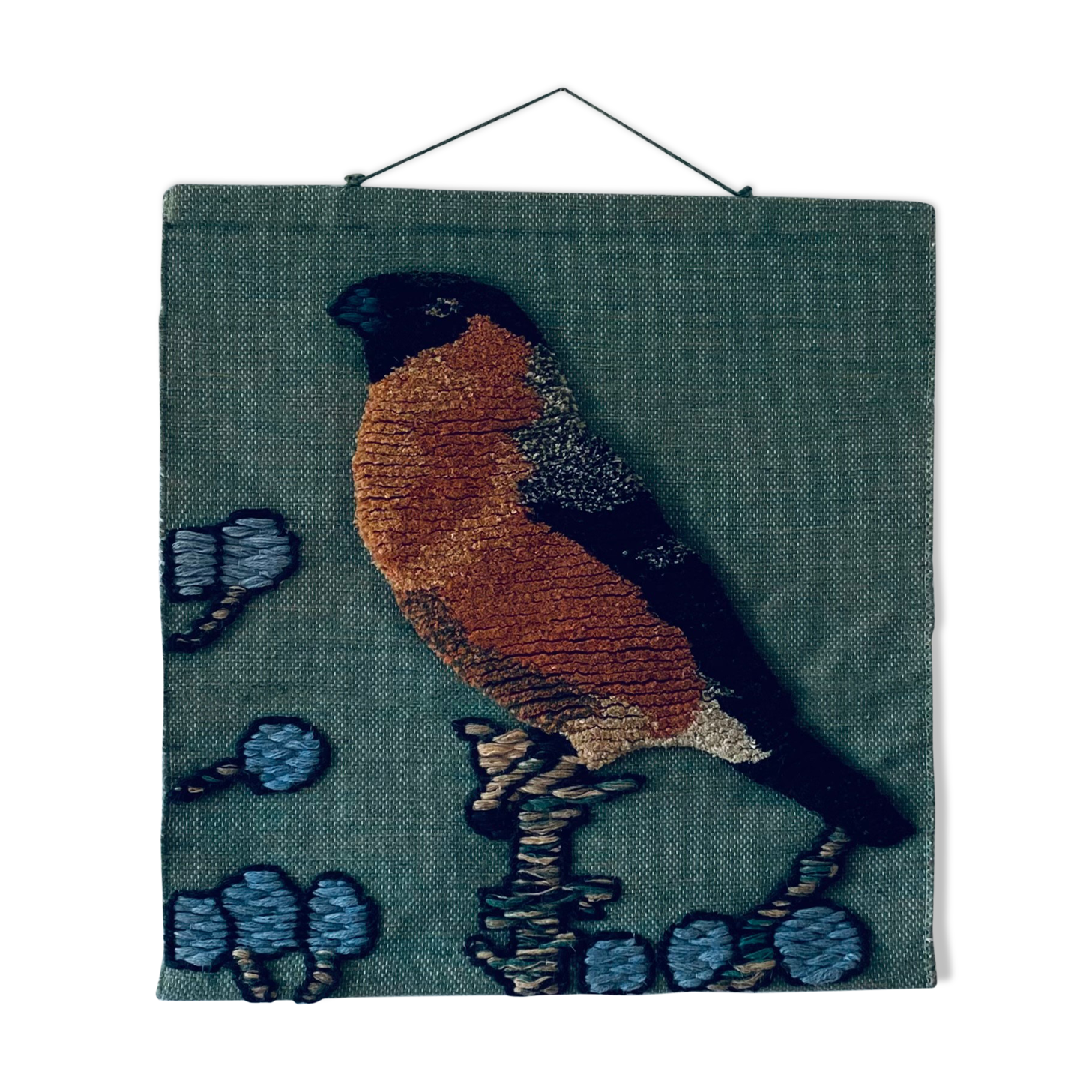 Vintage wall weaving