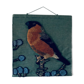 Vintage wall weaving