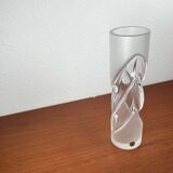 Vintage glass vase from the German Malachit series by Peill & Putzler, 1970s.