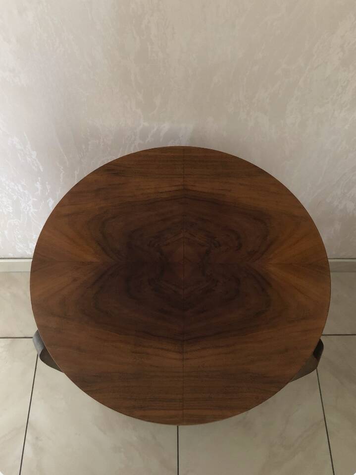Art Deco tripod pedestal table