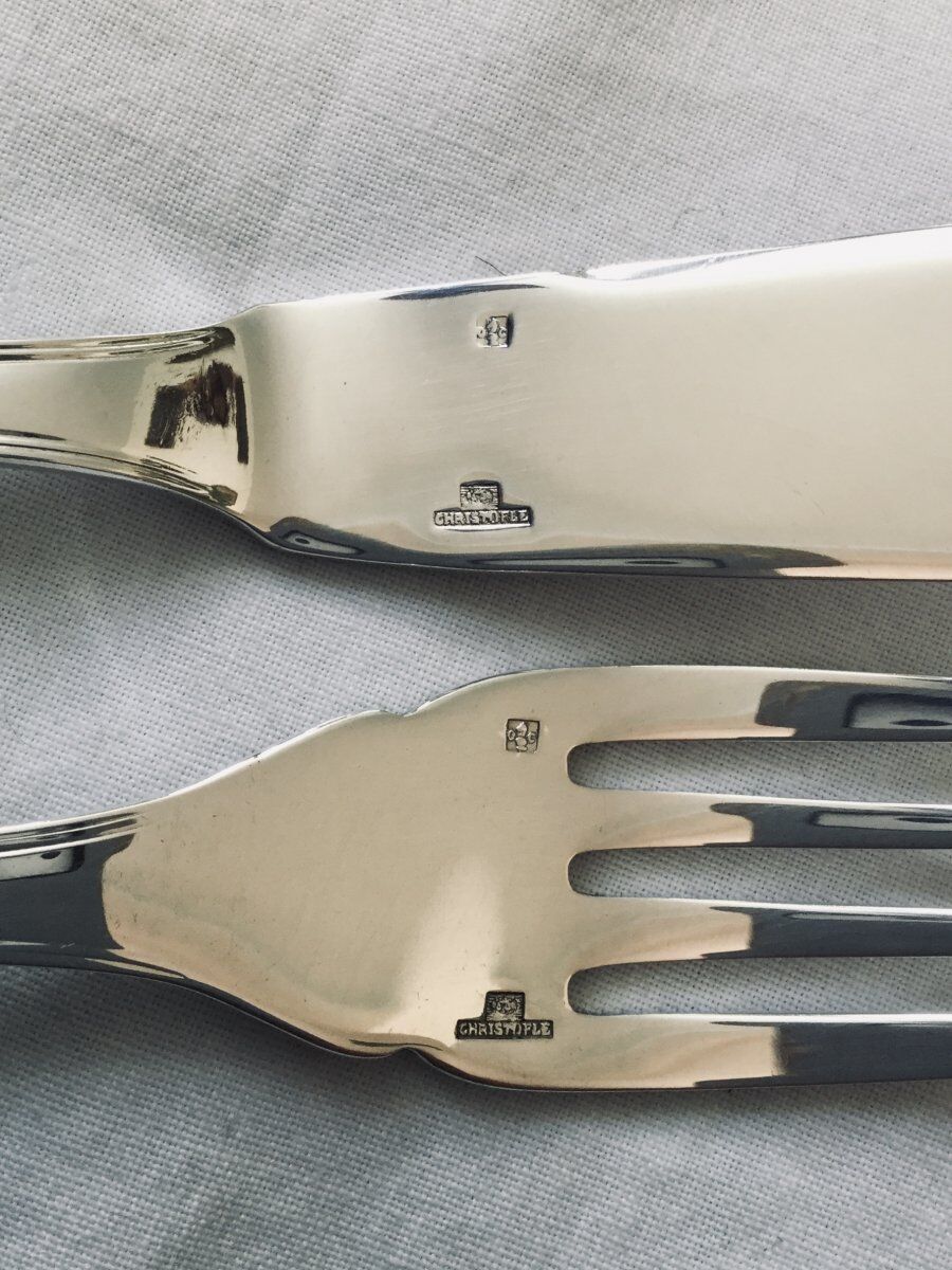 24 cutlery at poisson christofle boréal