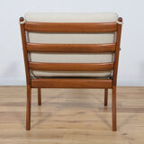 PJ112 Lounge Chairs by Ole Wanscher for Poul Jeppesens, 1960s, Set of 2