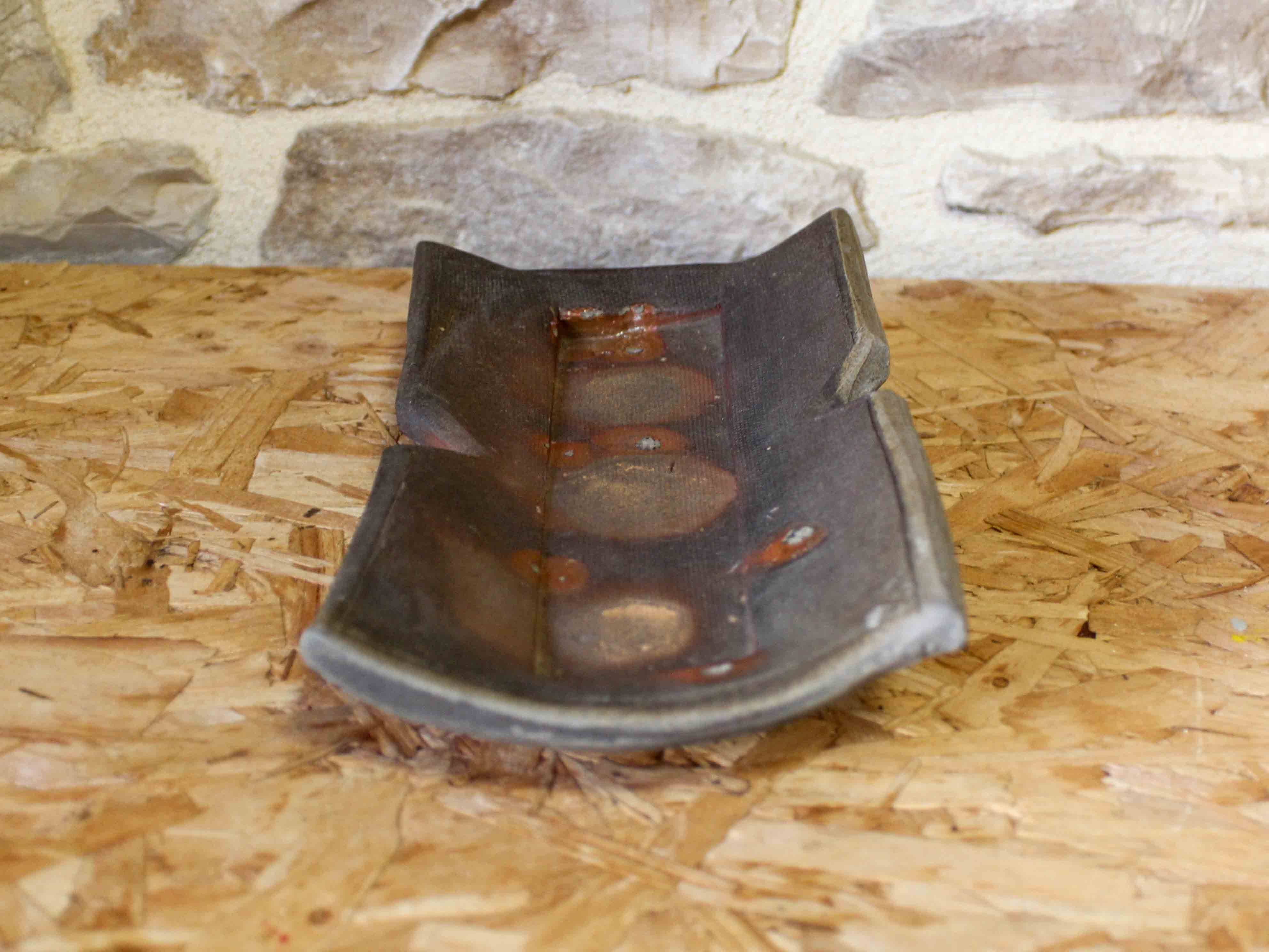 Stoneware catchall by Eric Astoul, La Borne