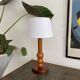 Modernist vintage wood lamp