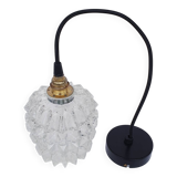 Antique beveled glass pendant light