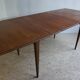 Table à manger en teck extensible Louis van Teeffelen pour Webe