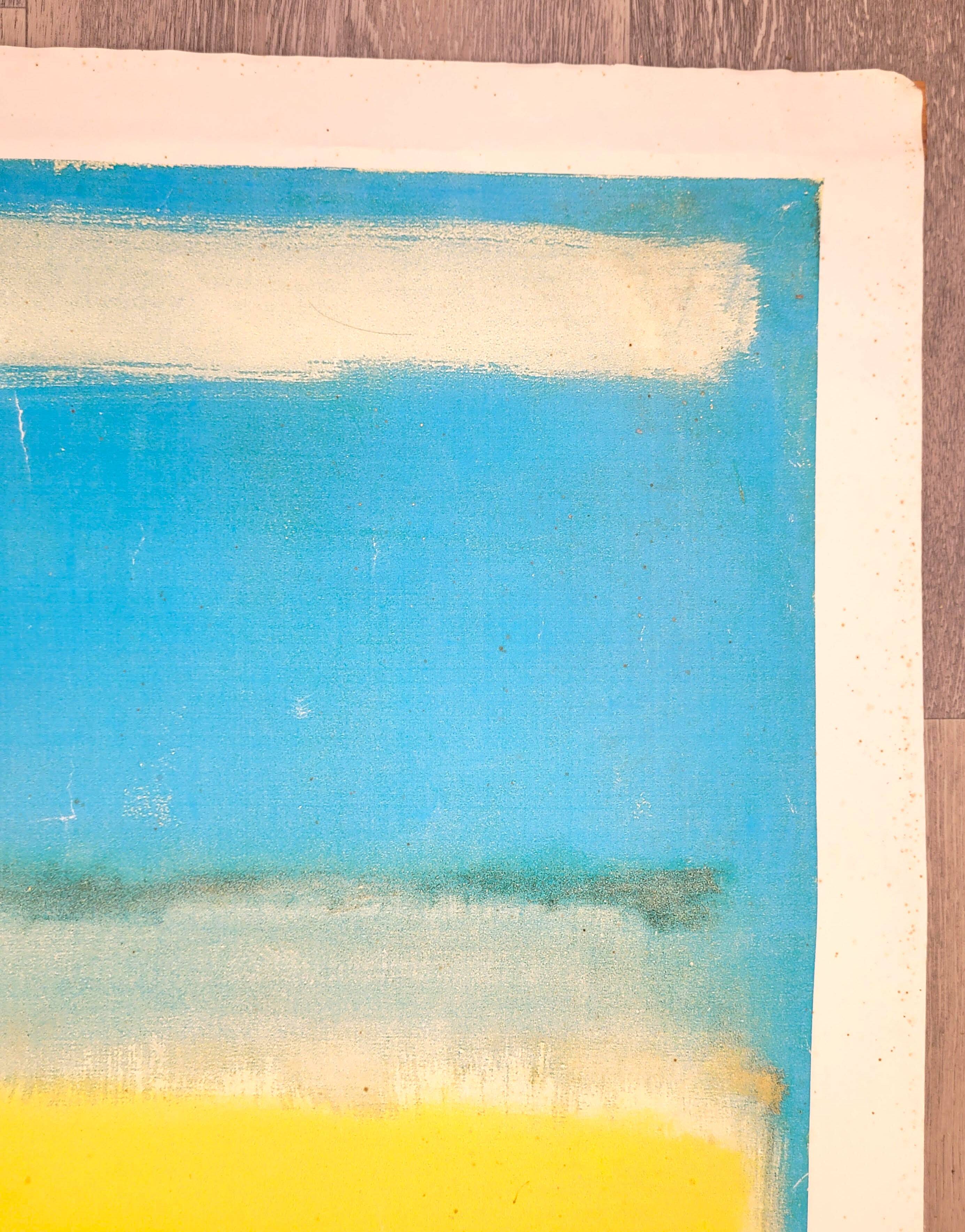 Original poster Mark Rothko MOMA 1996