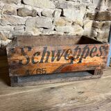 Schweppes wooden box