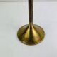 Scandinavian brass candlestick, 1960s, vintage