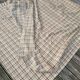Pair of vintage woven cotton curtains
