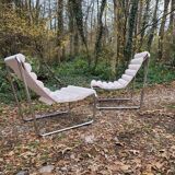 Pair of Michel Boyer armchairs