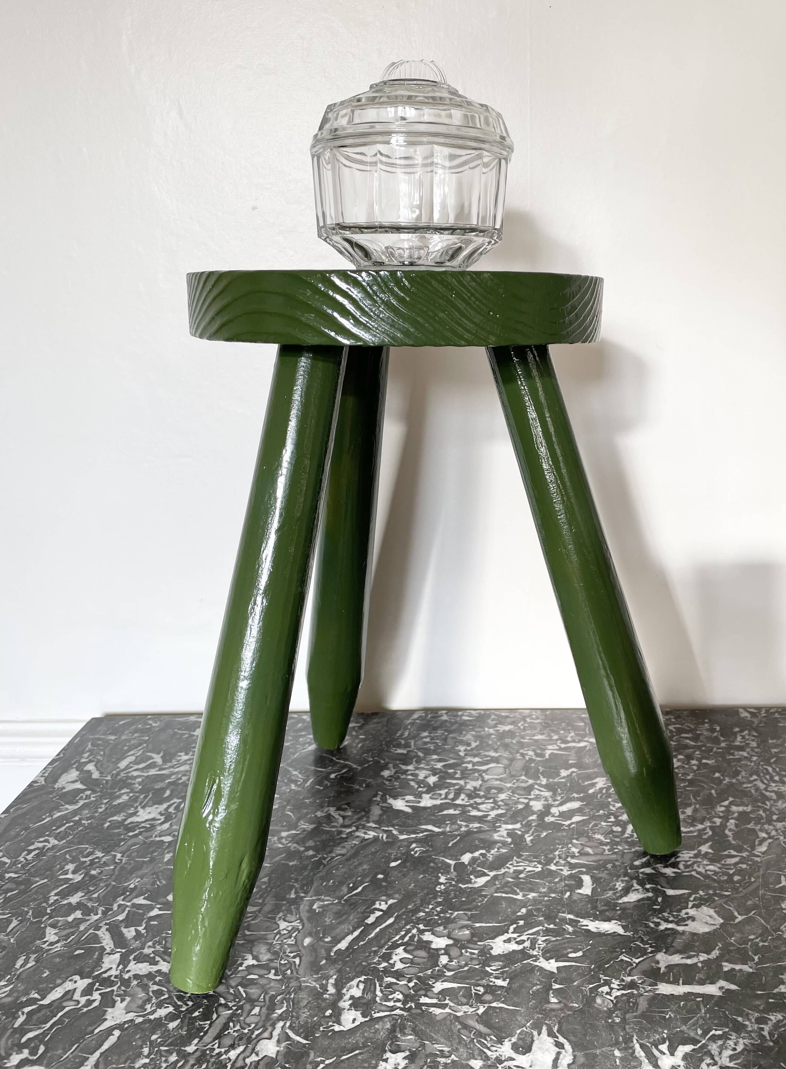 Art Deco molded glass sugar bowl