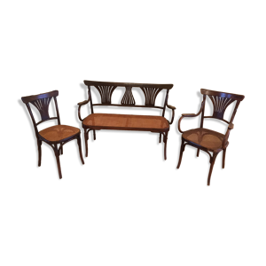 ensemble 1 banquette - chaise