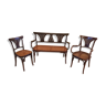 Ensemble 1 banquette 1 fauteuil 1 chaise Jacob et Josef Kohn